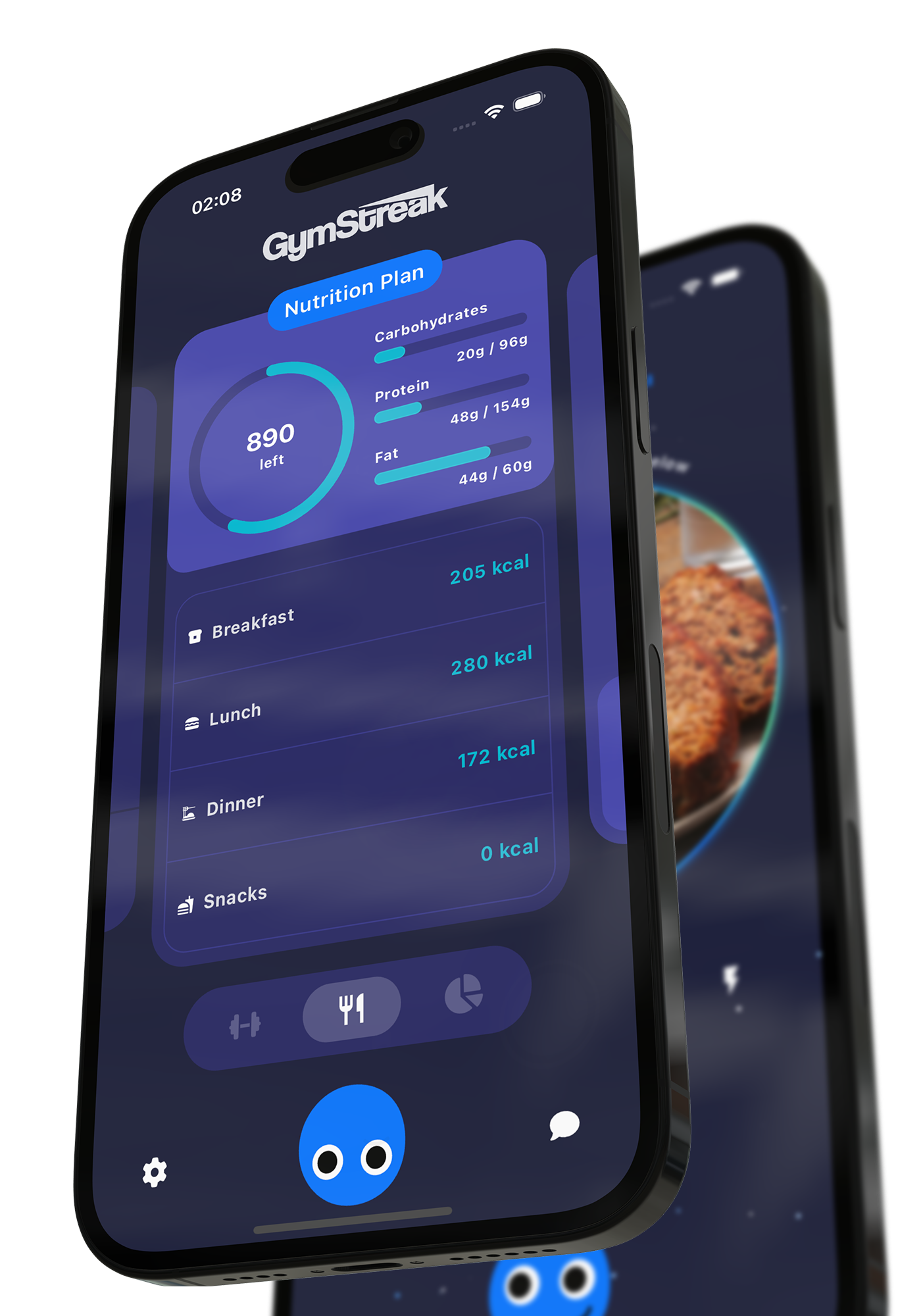 GymStreak Food Tracking Demo